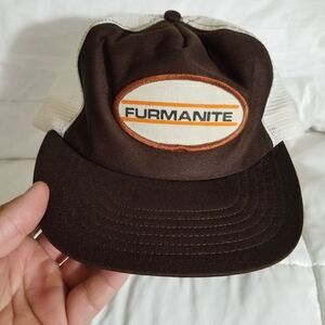 VINTAGE TRUCKER HAT FURMANITE VALVE COMPANY 1980S